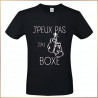 T-shirt - J'peux pas j'ai boxe - Brod N' Flock