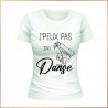 T-shirt - J'peux pas j'ai danse - Brod N' Flock