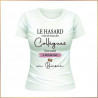 T-shirt - Le hasard a fait de nous des collègues, ... - Brod N' Flock