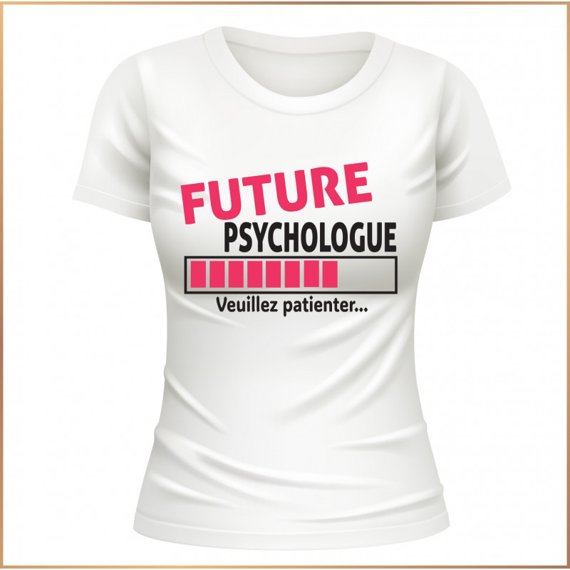 T-shirt - Future psychologue  - Brod N' Flock