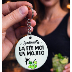 Porte clé - La fée moi un Mojito - Brod N' Flock
