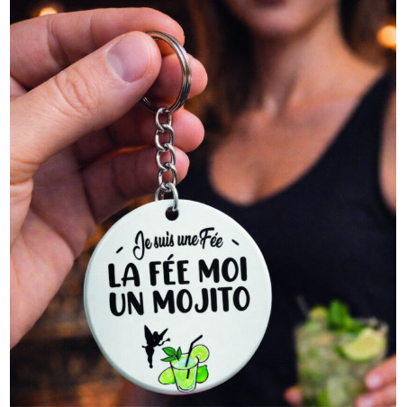 Porte clé - La fée moi un Mojito - Brod N' Flock