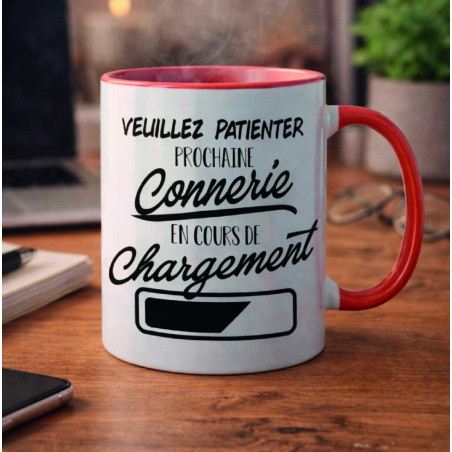 Mug - Prochaine connerie en cours de chargements - Brod N' Flock