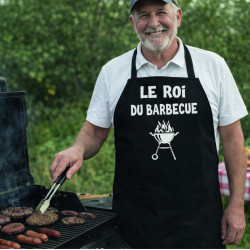 Tablier - Le roi du barbecue - Brod N' Flock