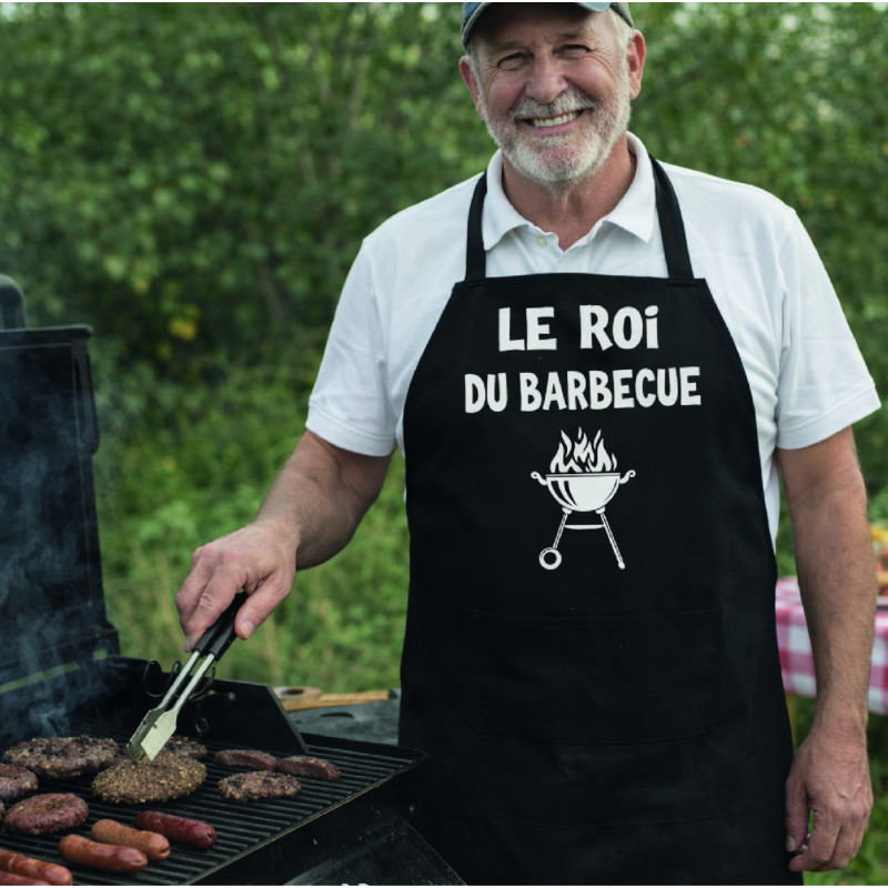 Tablier - Le roi du barbecue - Brod N' Flock