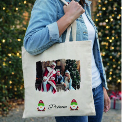 copy of Tote bag avec photo et prénom