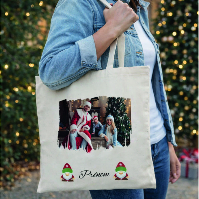 copy of Tote bag avec photo et prénom