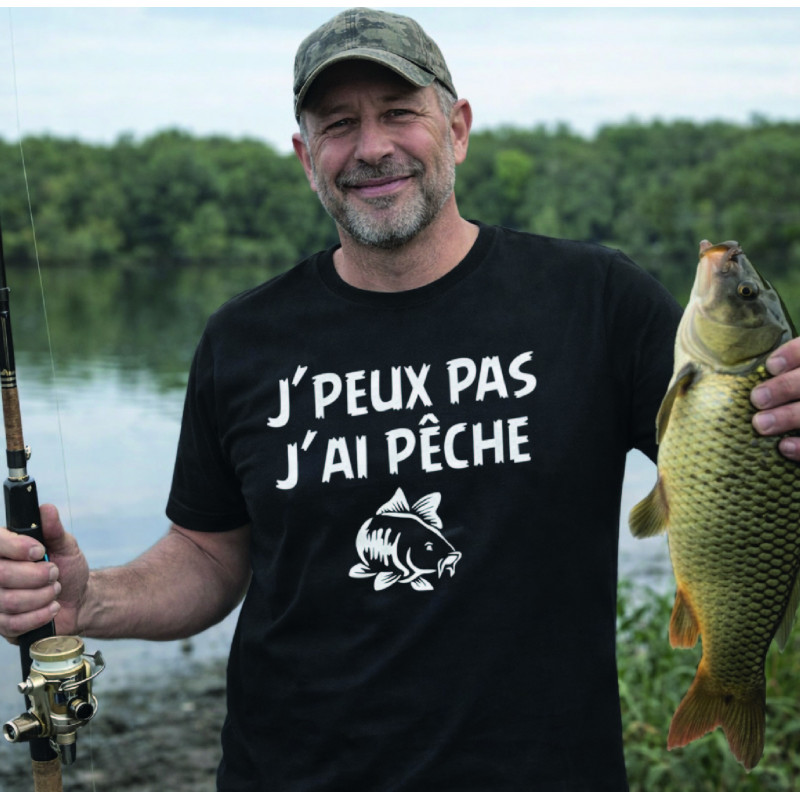 T-shirt - J'peux pas j'ai pêche - Brod N' Flock