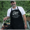 Tablier - Papa le roi de la cuisine - Brod N' Flock