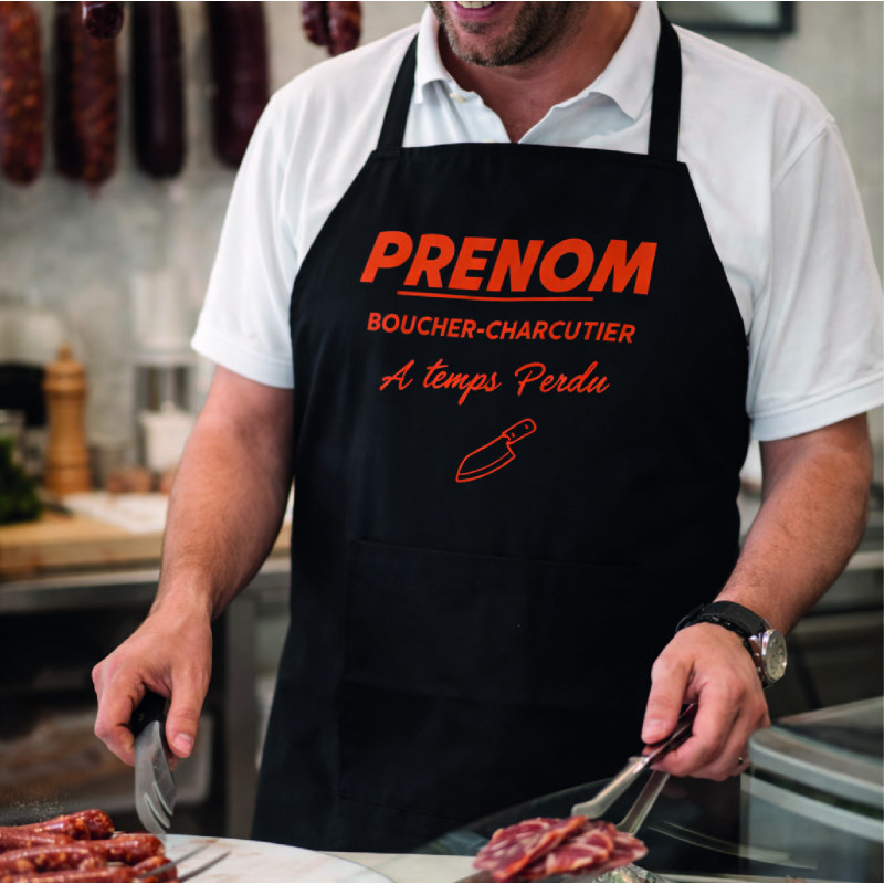 Tablier - Boucher charcutier - Brod N' Flock