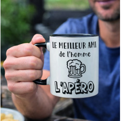 Mug - Le meilleur ami de l'homme l'apéro - Brod N' Flock