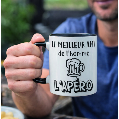 Mug - Le meilleur ami de l'homme l'apéro - Brod N' Flock