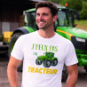T-shirt - J'peux pas j'ai tracteur - Brod N' Flock