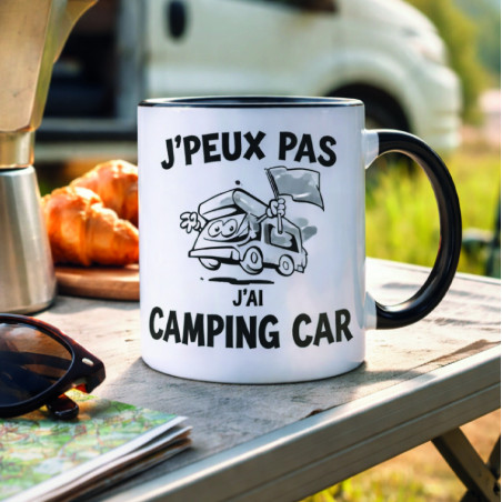 Mug - J'peux pas j'ai camping car - Brod N' Flock