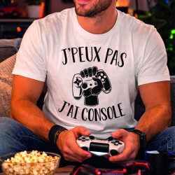 T-shirt - J'peux pas j'ai console - Brod N' Flock