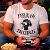T-shirt - J'peux pas j'ai console - Brod N' Flock