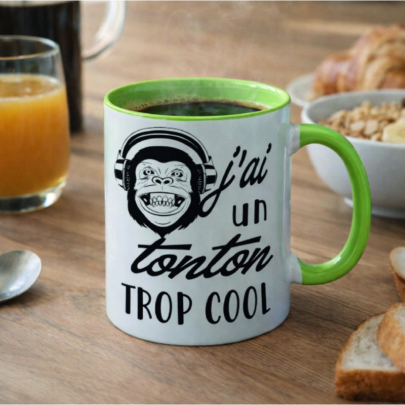 Mug - J'ai un tonton trop cool - Brod N' Flock