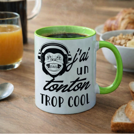 Mug - J'ai un tonton trop cool - Brod N' Flock