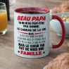 Mug - Beau papa tu ne m'as peut être pas donné le... - Brod N' Flock