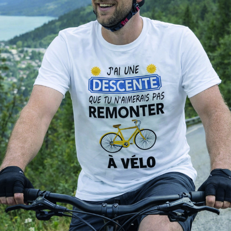 T-shirt - J'ai une descente que tu n'aimerais pas... - Brod N' Flock