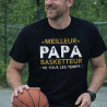 T-shirt - Meilleur papa basketteur de tous les temps - Brod N' Flock