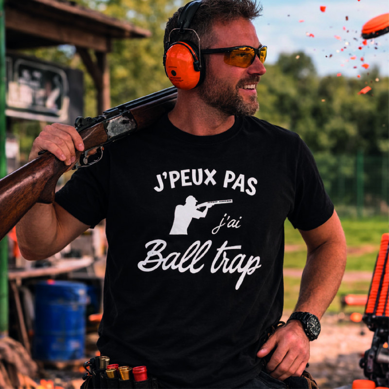 T-shirt - J'peux pas j'ai ball trap - Brod N' Flock