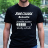 T-shirt - Jeune stagiaire retraité formation en cours - Brod N' Flock