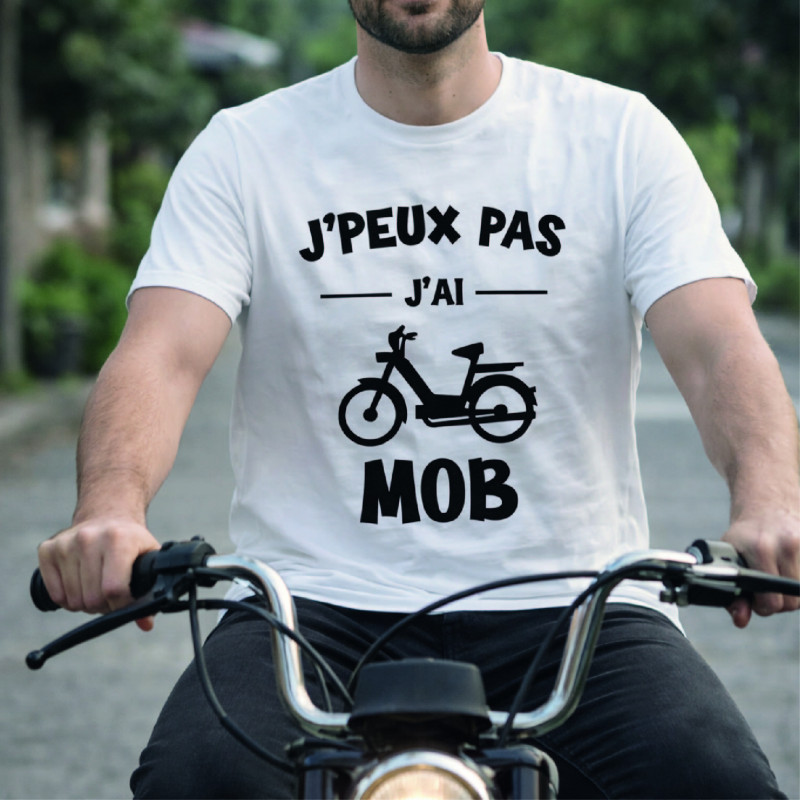 T-shirt - J'peux pas j'ai mob - Brod N' Flock
