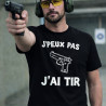 T-shirt - J'peux pas j'ai tir - Brod N' Flock
