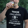 T-shirt - Touche à mon whisky et tu verras si ... - Brod N' Flock