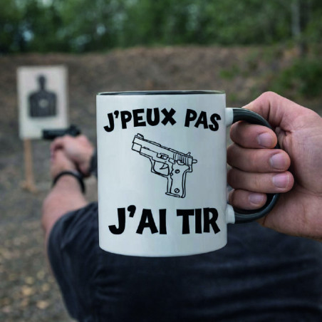 Mug - J'peux pas j'ai tir - Brod N' Flock