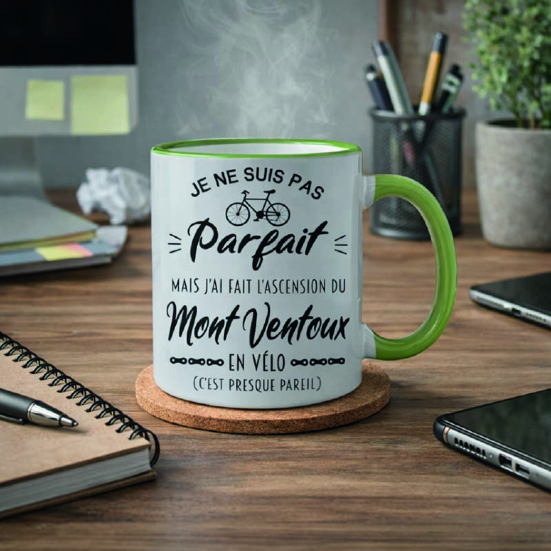 Mug- Je ne suis pas parfait mais j'ai fait l'ascension - Brod N' Flock