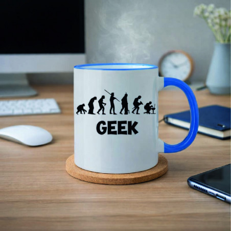 Mug - Geek ! L'évolution de l'homme - Brod N' Flock