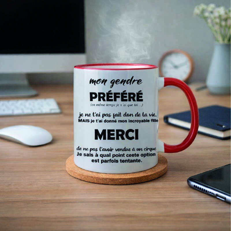 Mug - Mon gendre préféré - Brod N' Flock