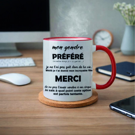 Mug - Mon gendre préféré - Brod N' Flock