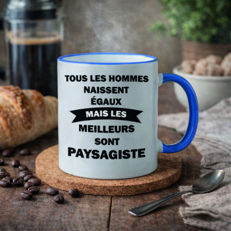 Mug -Tous les hommes naissent égaux mais les meilleurs - Brod N' Flock