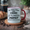 Mug - Et dieu créa le plombier parfait - Brod N' Flock