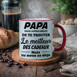 Mug - Papa nous avons essayé de te trouver le meilleur - Brod N' Flock