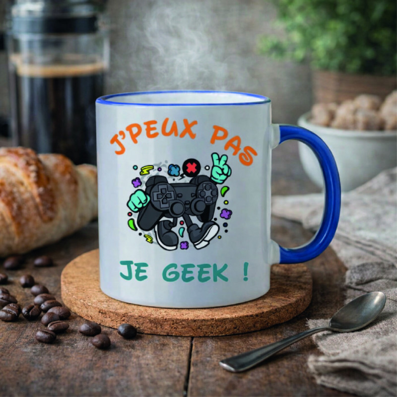 Mug - J'peux pas je geek - Brod N' Flock