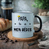 Mug - Papa tu es mon héros - Brod N' Flock