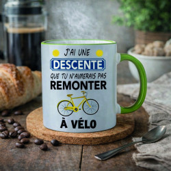 Mug - J'ai une descente que tu n'aimerais pas remonter - Brod N' Flock