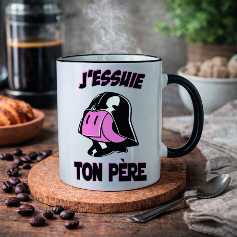 Mug - J'essuie ton père - Brod N' Flock