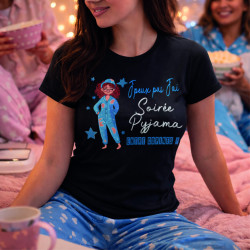 T-shirt - J'peux pas j'ai soirée pyjama entre copines - Brod N' Flock