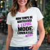 Tshirt - Mode connasse activé - Brod N' Flock