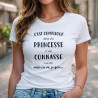 T-shirt - C'est compliqué d'être une princesse... - Brod N' Flock