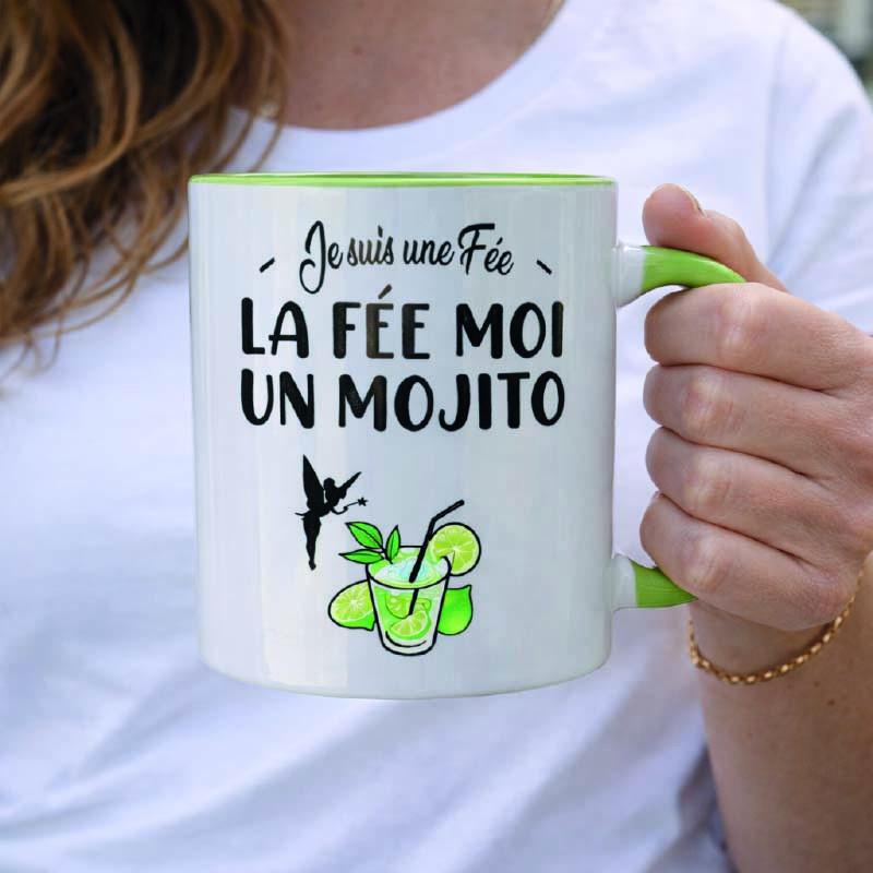 Mug - Je suis une fée.. La fée moi un Mojito ! - Brod N' Flock