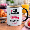 Mug - Si Mamie ne peut pas le coudre personne ne peut - Brod N' Flock
