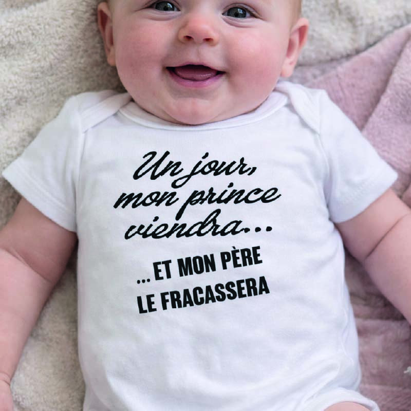 Body bébé - Un jour mon prince viendra...et mon père - Brod N' Flock