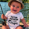 Body bébé - Futur pêcheur comme papa - Brod N' Flock