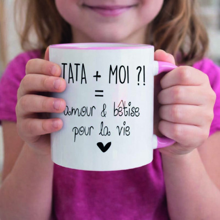 Mug - Tata et moi : amour et bêtise pour la vie - Brod N' Flock